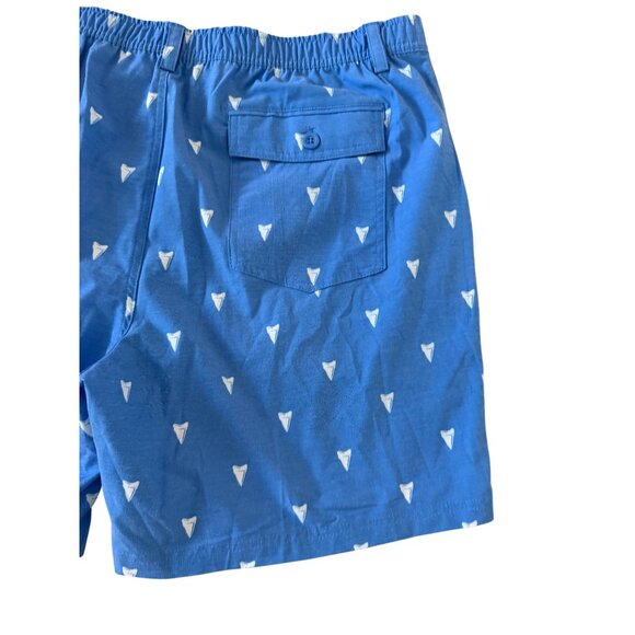 TACKLE & TIDE Men’s Blue Sharktooth Swim Shorts Size XXL - Picture 4 of 9